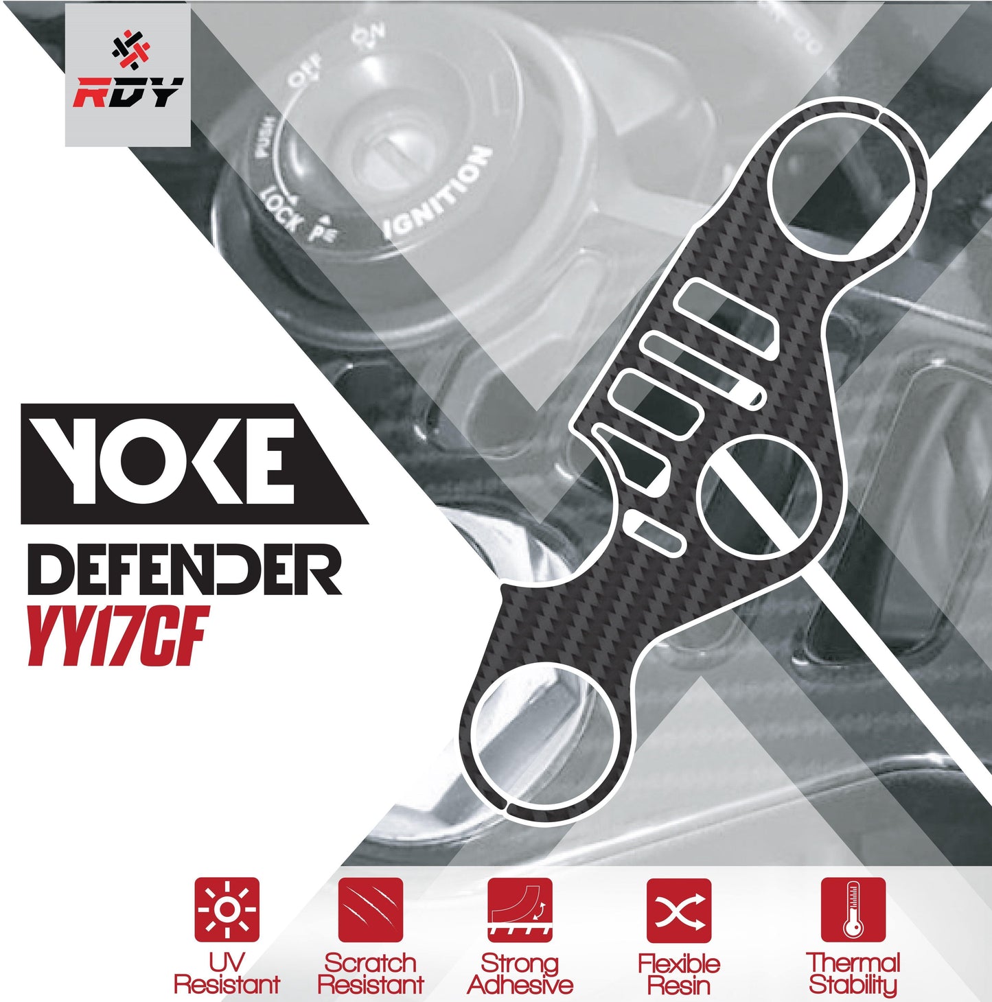 RDY Yoke Defender fits for Yamaha R1 ('15-'17) - Durian Bikers