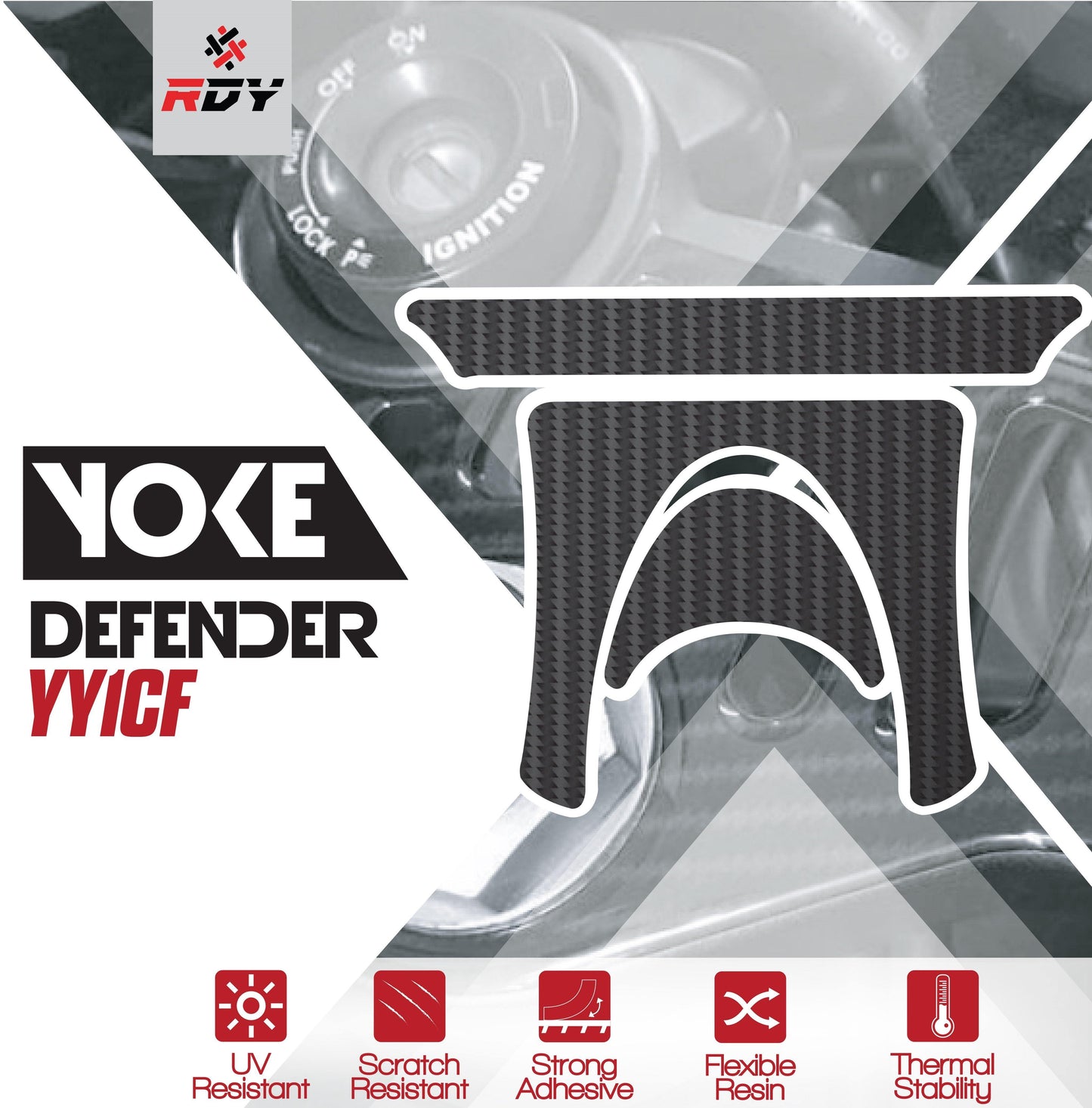 RDY Yoke Defender fits for Yamaha FZ6 / FZ6S ('05-'06) - Durian Bikers
