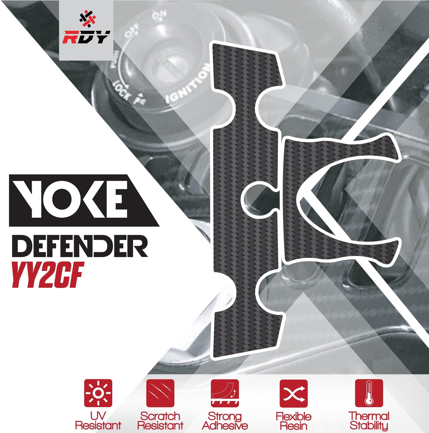 RDY Yoke Defender fits for Yamaha FZ6S / FZ6 ('03-'10) - Durian Bikers