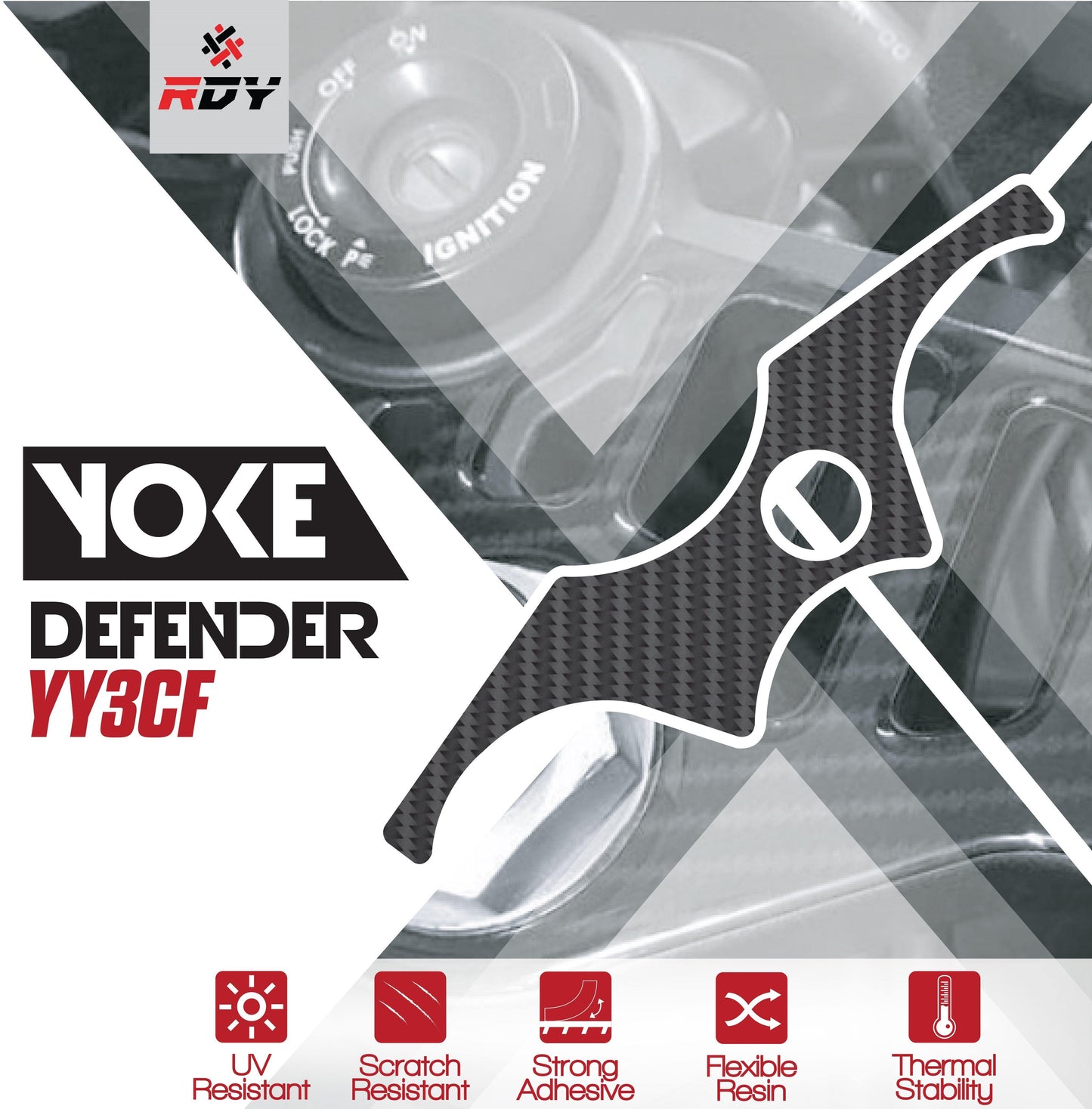 RDY Yoke Defender fits for Yamaha FZ6 / FZ6S ('07-'14) - Durian Bikers