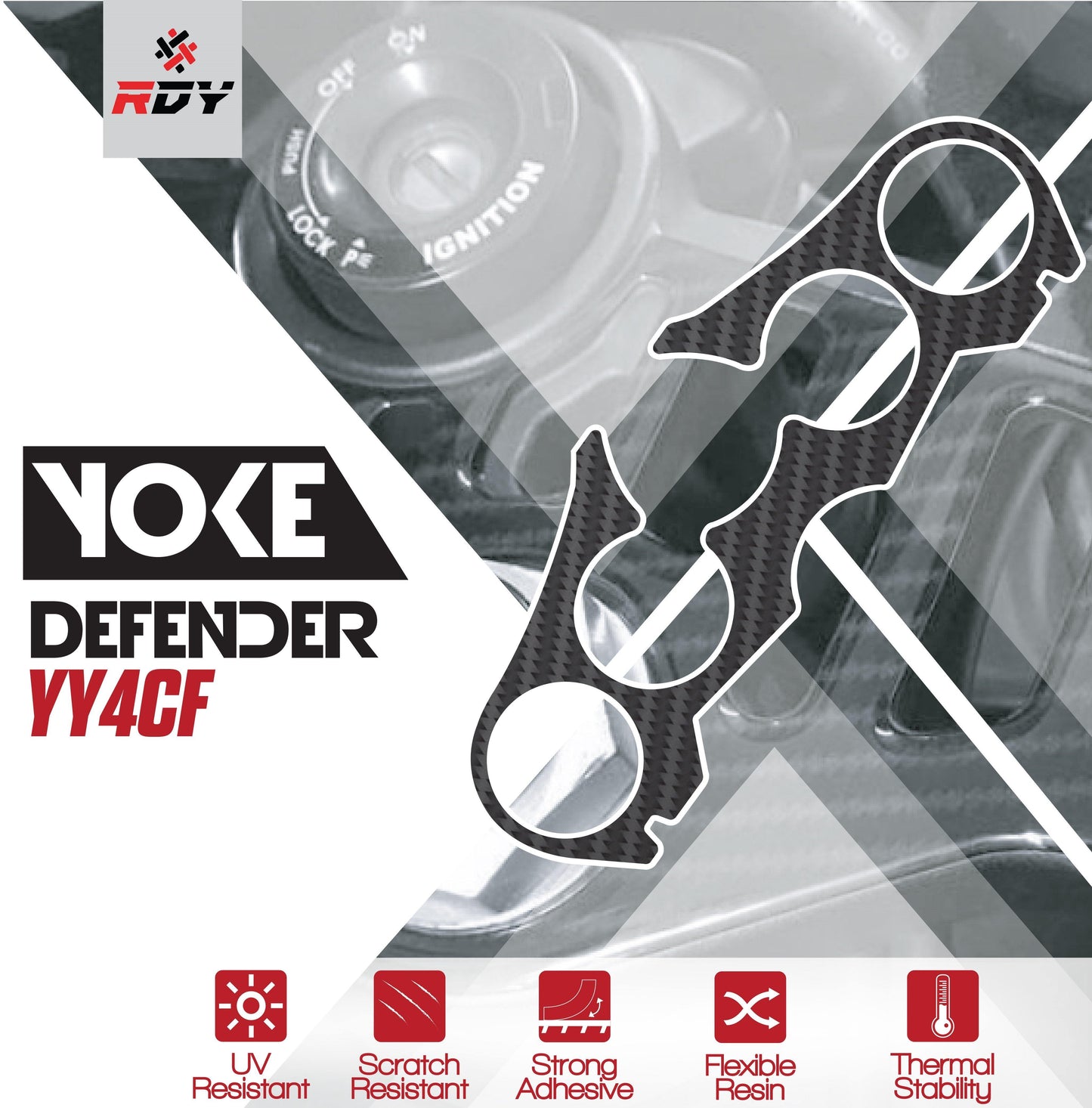 RDY Yoke Defender fits for Yamaha FZ8 ('10-'14) - Durian Bikers