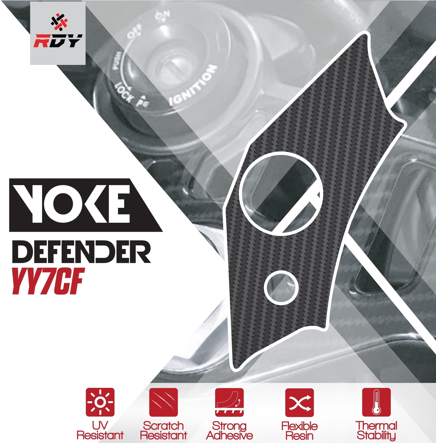 RDY Yoke Defender fits for Yamaha R6 (-'02) - Durian Bikers