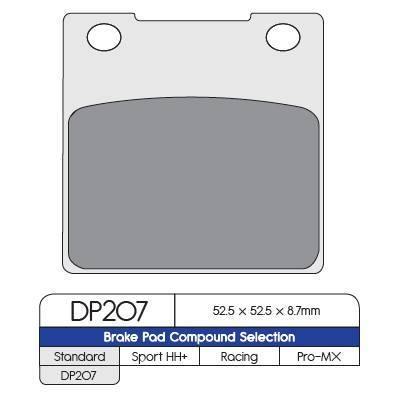 DP Brake Pads fits for Suzuki GSX750, GSF1200 - Durian Bikers