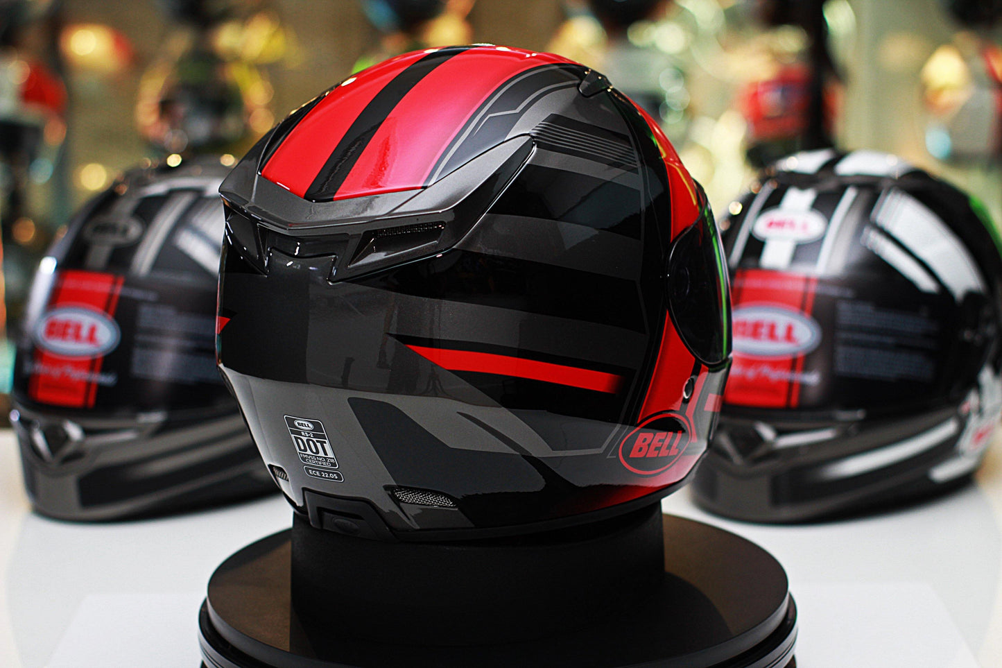Bell RS-2 (Tactical Red/Black/Titanium) - Durian Bikers