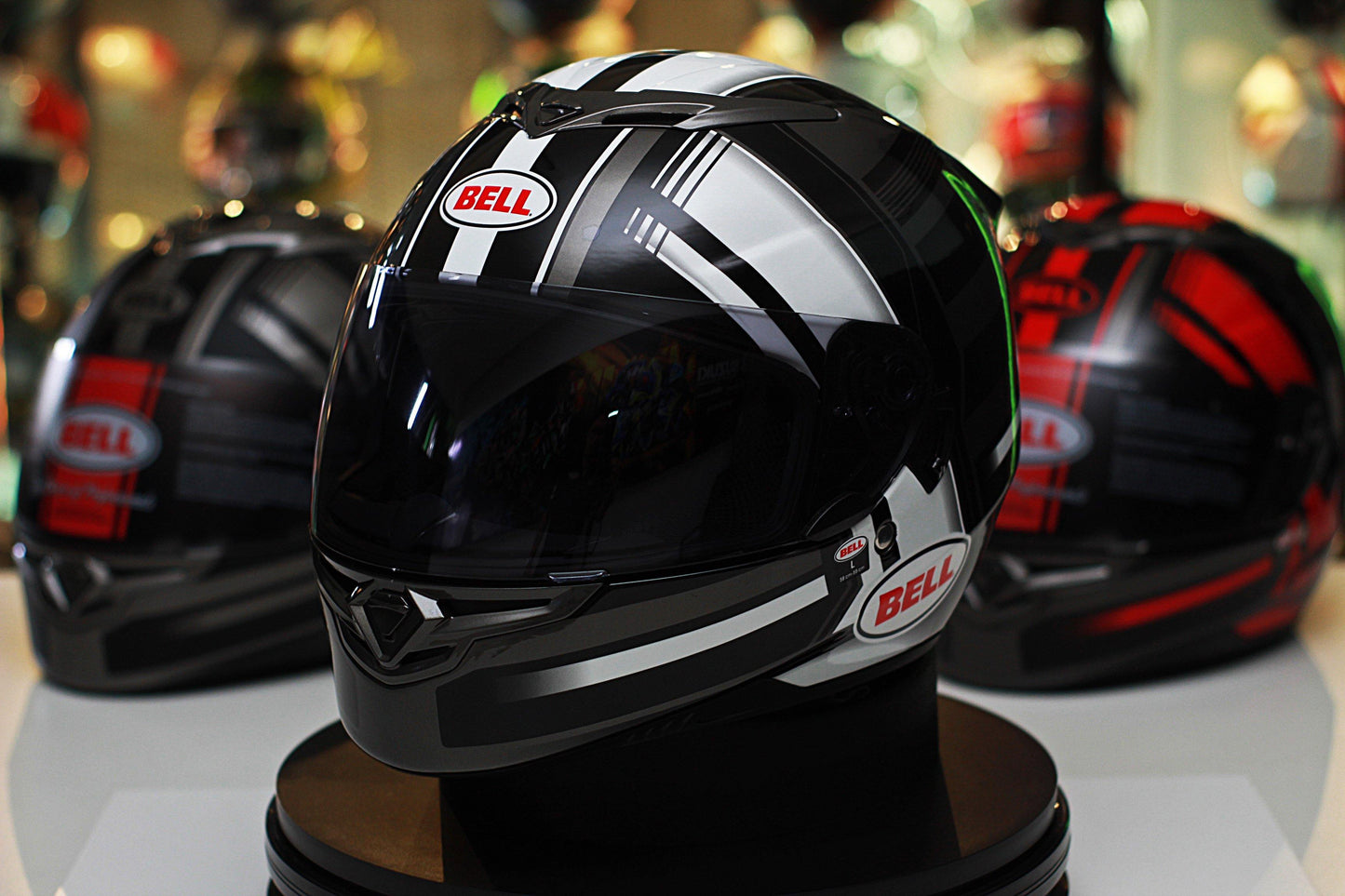 Bell RS-2 (Tactical White/Black/Titanium) - Durian Bikers