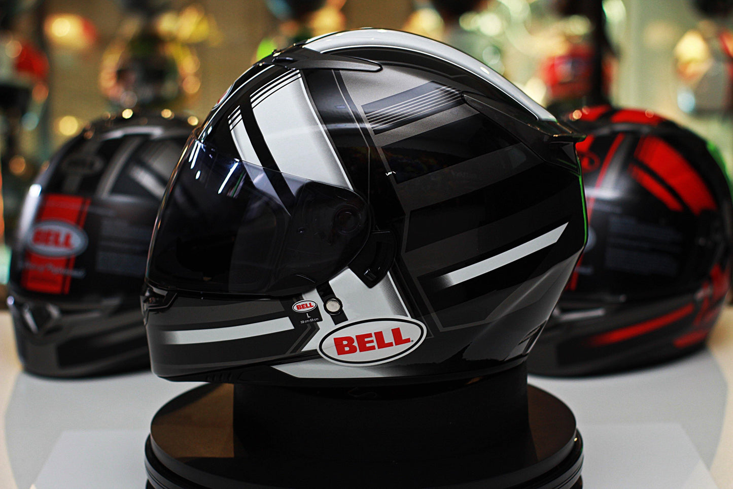 Bell RS-2 (Tactical White/Black/Titanium) - Durian Bikers