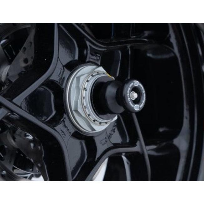 R&G Spindle Sliders fits for KTM 1290 Super Duke R & Super Duke 1290 GT models (SS0041BK) - Durian Bikers