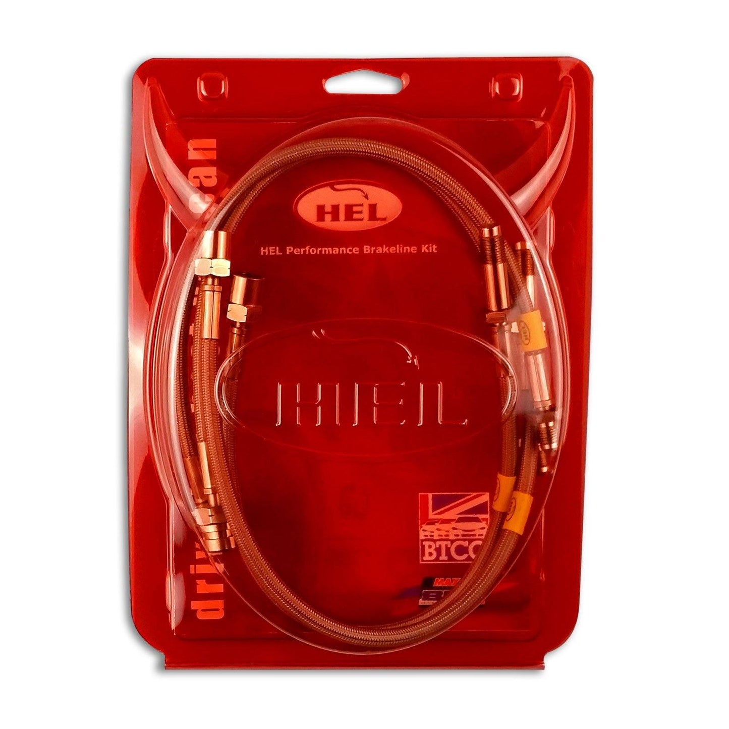 HEL Performance Steel Braided Brake Lines fits for BMW 1 Series E82 1M (2011-2012) - Durian Bikers