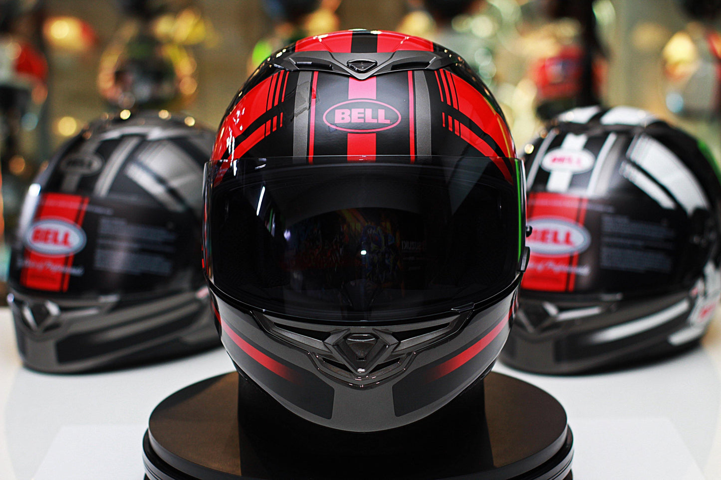 Bell RS-2 (Tactical Red/Black/Titanium) - Durian Bikers