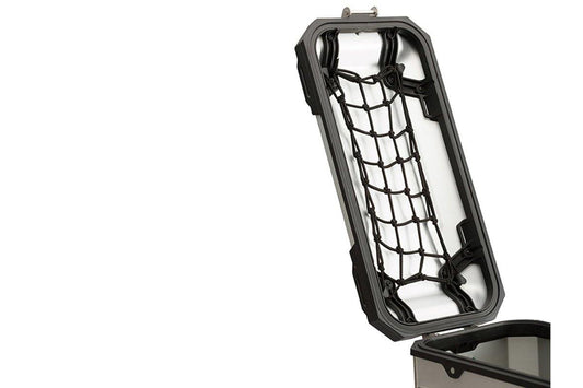 SW Motech TRAX ADV M Lid Net for TRAX ADV M Side Case (Black) - Durian Bikers