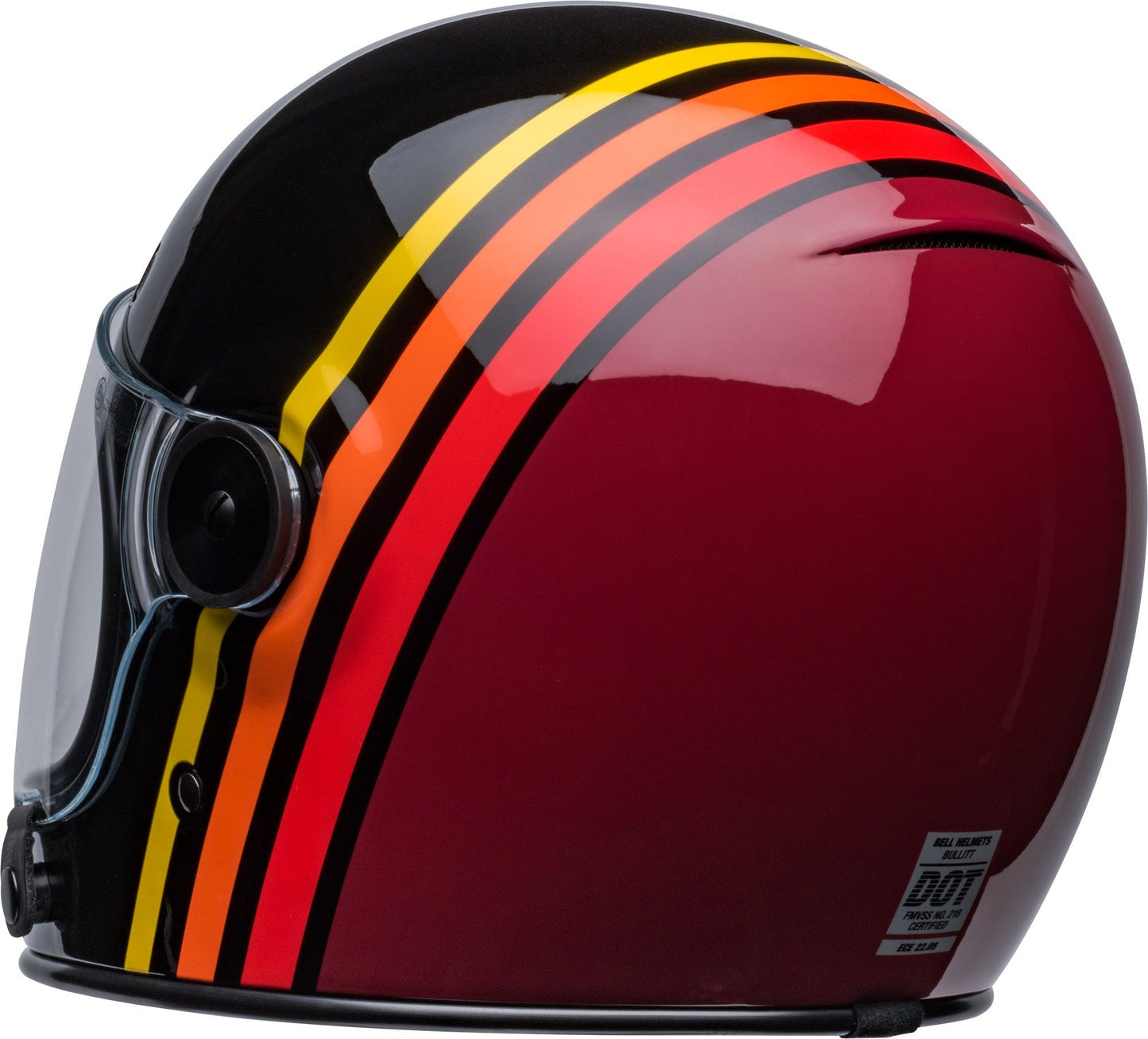 Bell Bullitt (Reverb Gloss Black/Red) (PRE-ORDER) - Durian Bikers