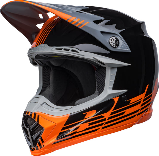 Bell Helmet Moto-9 Mips (Louver Black/Orange)