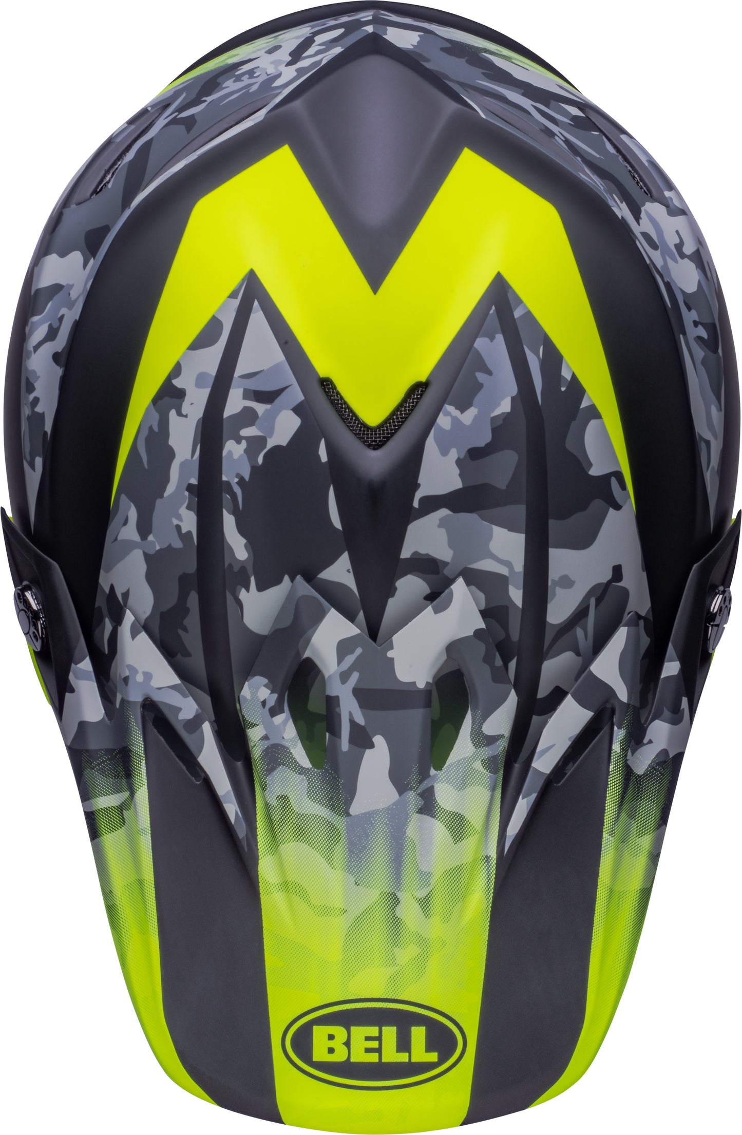 Bell Helmet Moto-9 Mips (Venom Matte Black Camo/Hi-Viz)