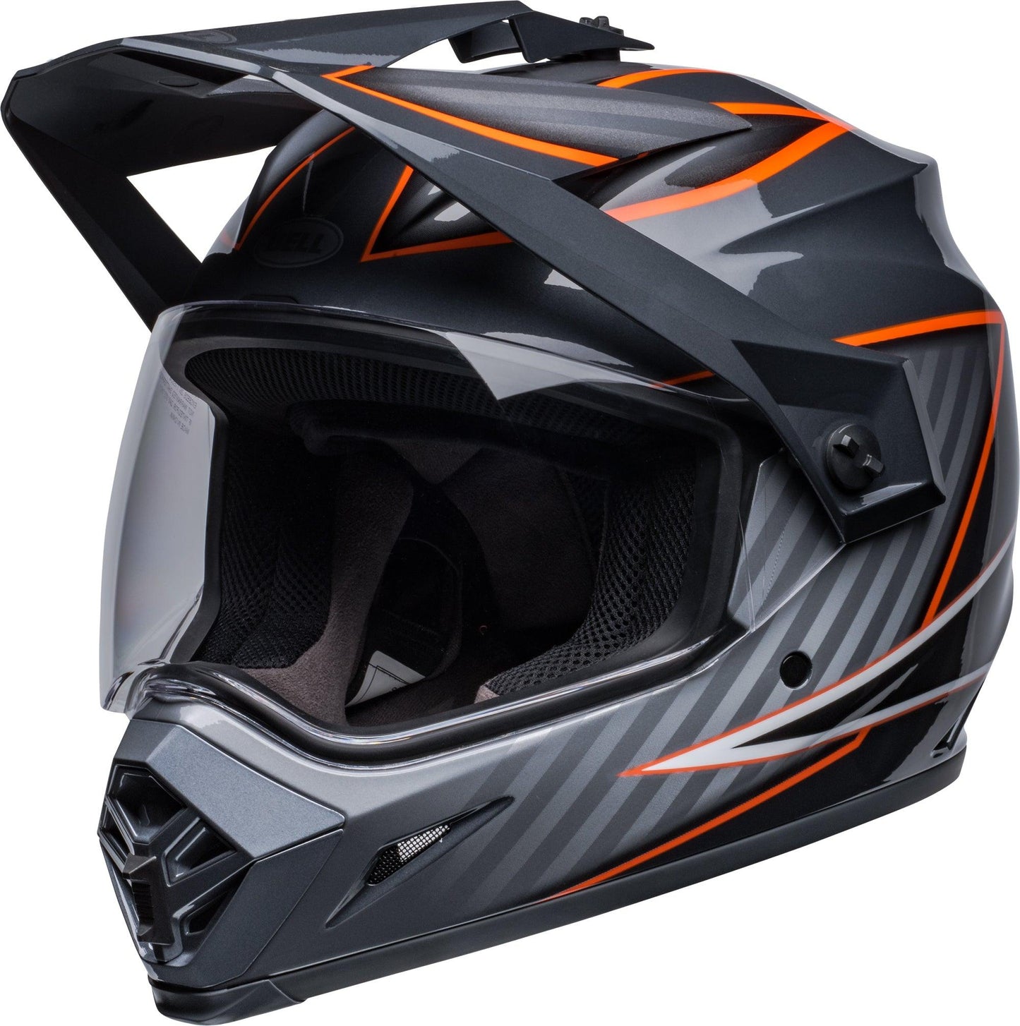 Bell MX-9 Adventure MIPS (Dalton Gloss Black/Orange) (PRE-ORDER) - Durian Bikers