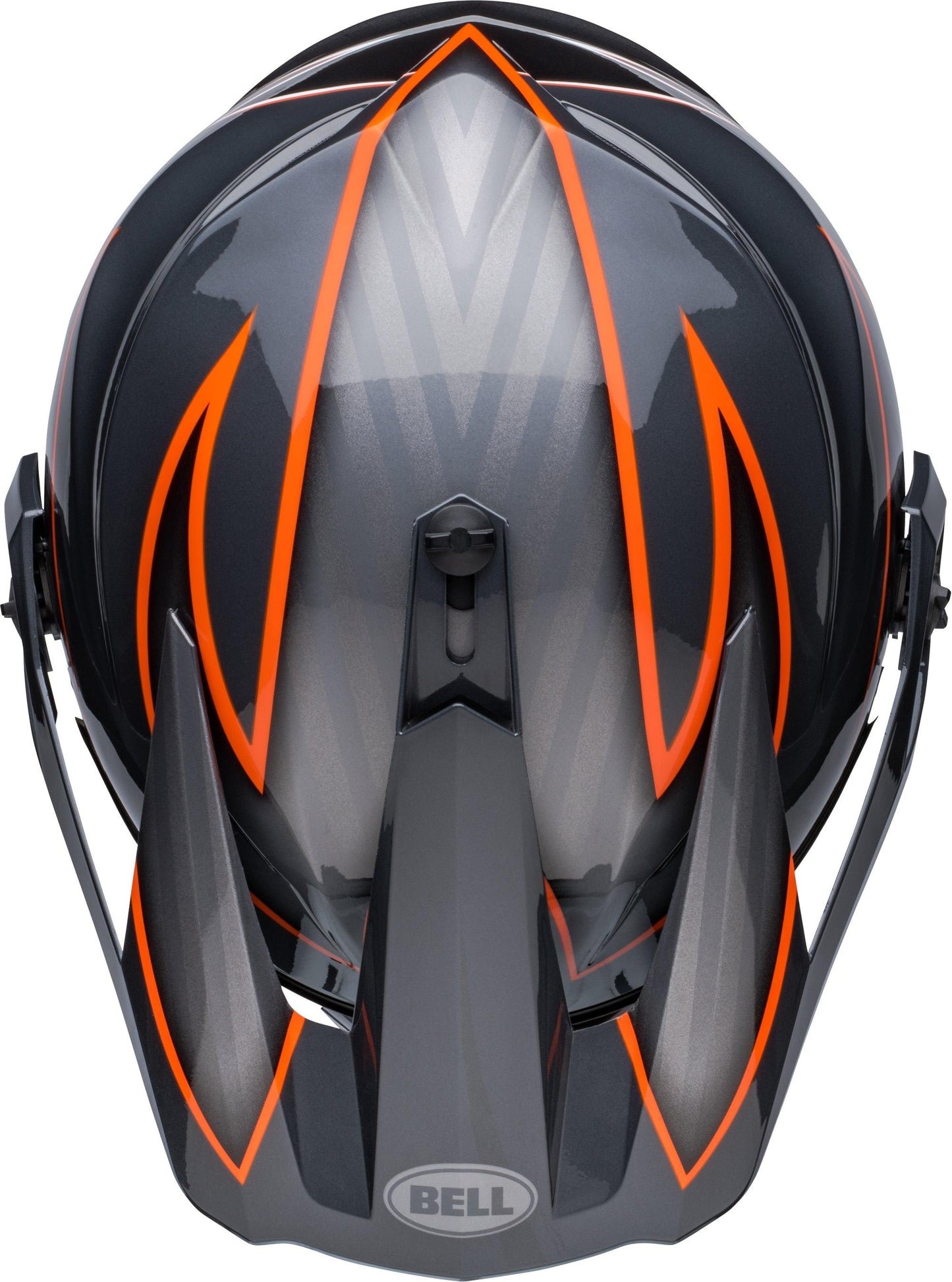 Bell MX-9 Adventure MIPS (Dalton Gloss Black/Orange) (PRE-ORDER) - Durian Bikers