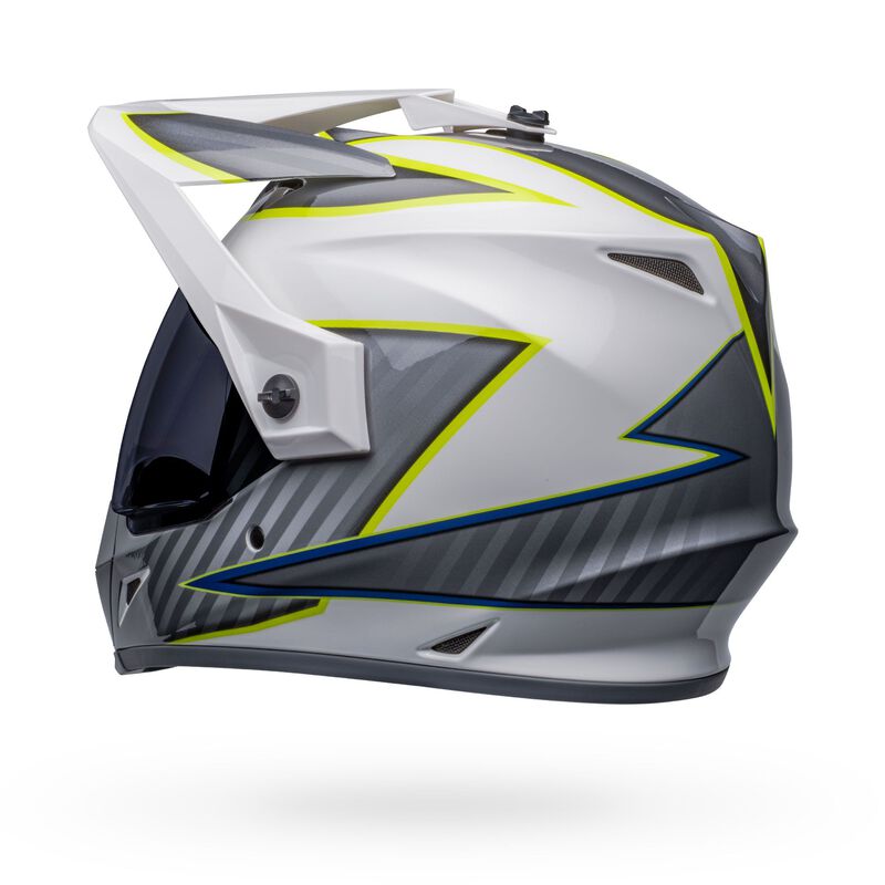 Bell Helmet MX-9 Adventure MIPS (Dalton White/Hi-Viz)