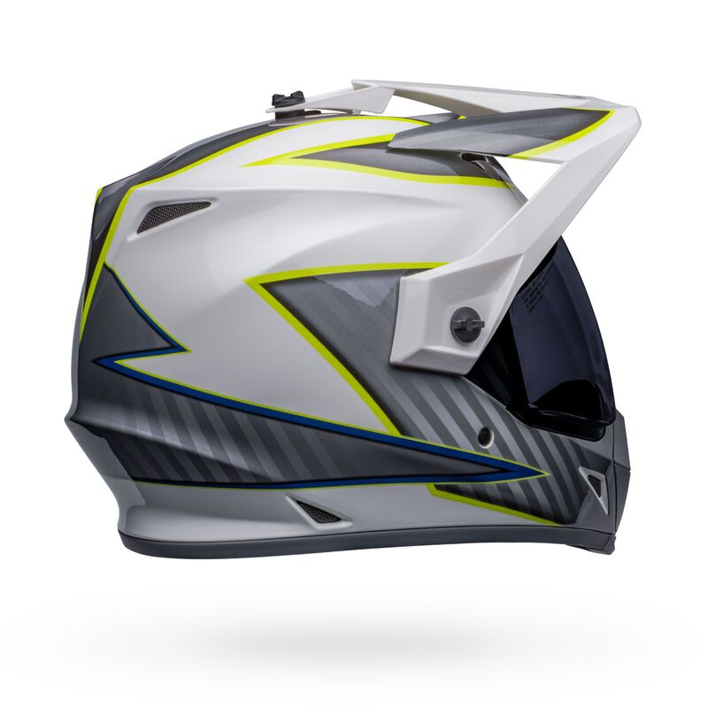 Bell Helmet MX-9 Adventure MIPS (Dalton White/Hi-Viz)