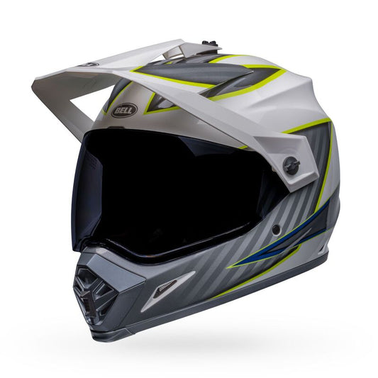 Bell Helmet MX-9 Adventure MIPS (Dalton White/Hi-Viz)