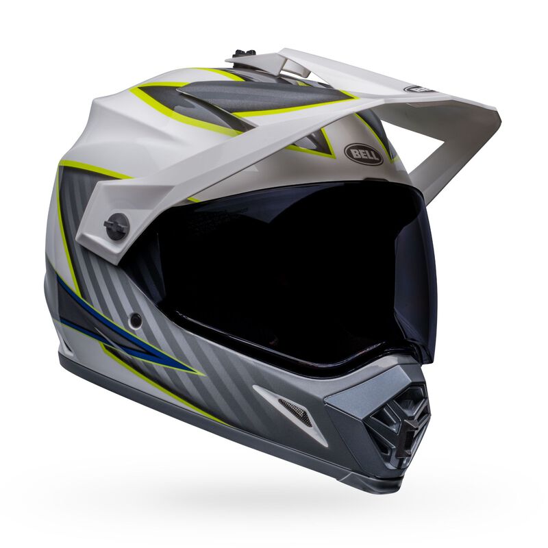 Bell Helmet MX-9 Adventure MIPS (Dalton White/Hi-Viz)