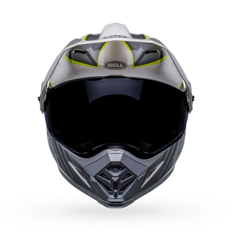 Bell Helmet MX-9 Adventure MIPS (Dalton White/Hi-Viz)