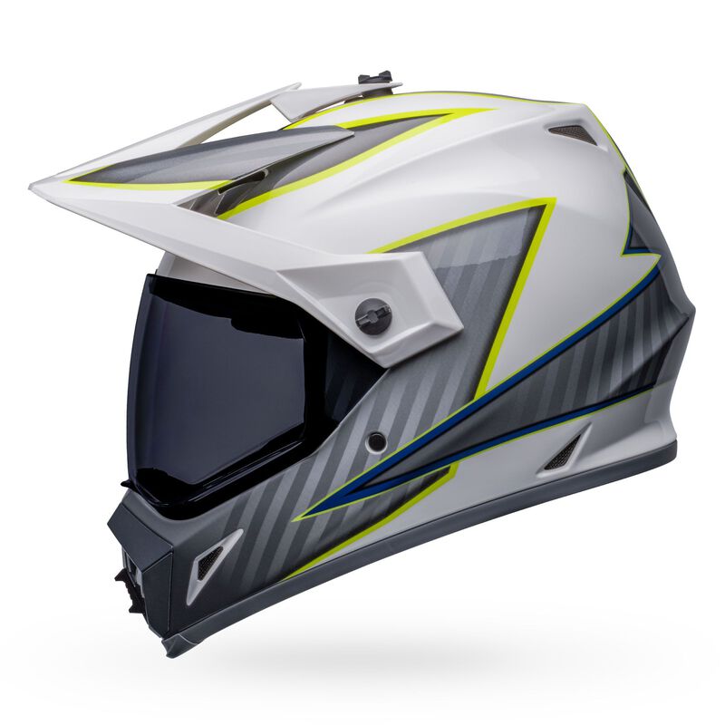 Bell Helmet MX-9 Adventure MIPS (Dalton White/Hi-Viz)