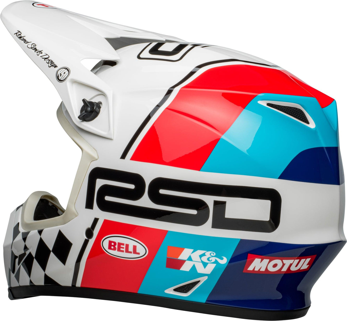 Bell MX-9 MIPS (RSD The Rally Gloss White/Black) (PRE-ORDER) - Durian Bikers