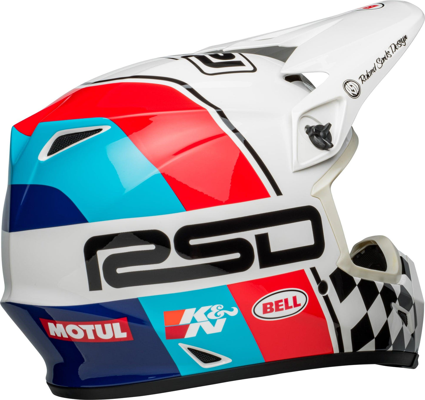 Bell MX-9 MIPS (RSD The Rally Gloss White/Black) (PRE-ORDER) - Durian Bikers