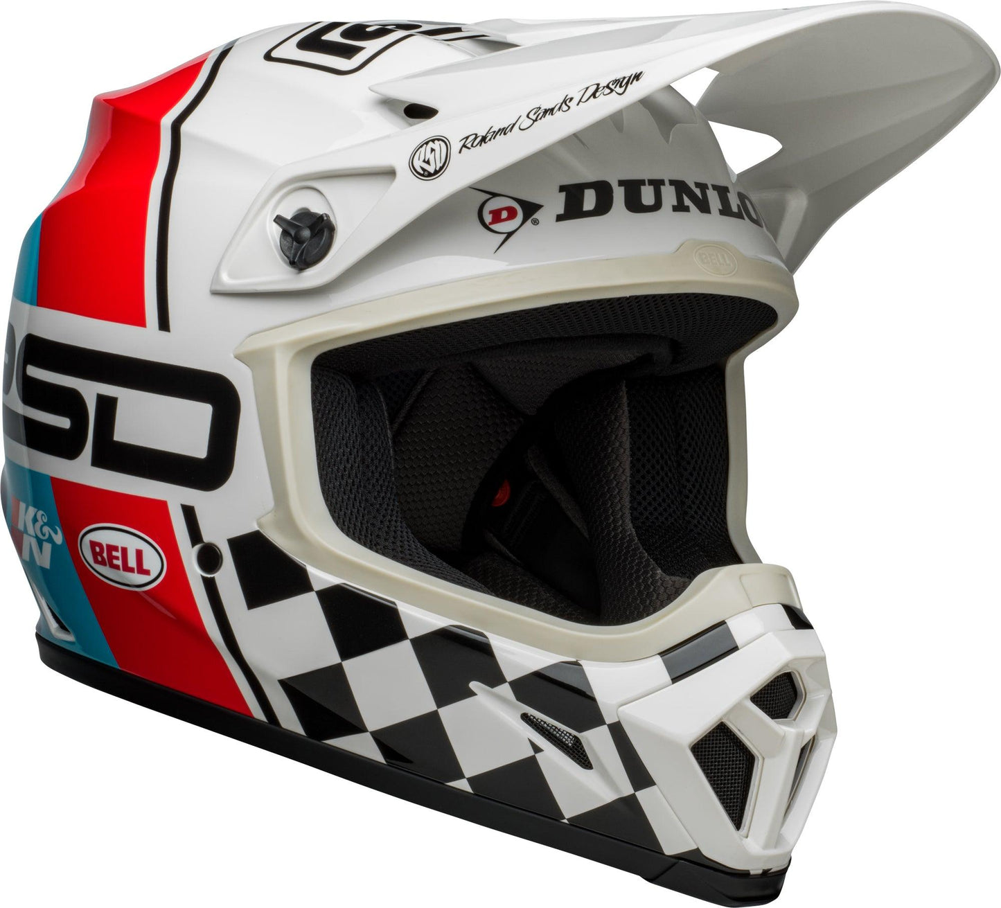 Bell MX-9 MIPS (RSD The Rally Gloss White/Black) (PRE-ORDER) - Durian Bikers