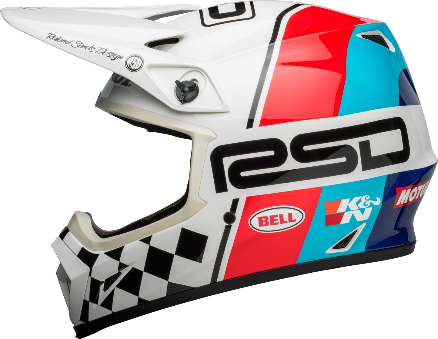 Bell MX-9 MIPS (RSD The Rally Gloss White/Black) (PRE-ORDER) - Durian Bikers