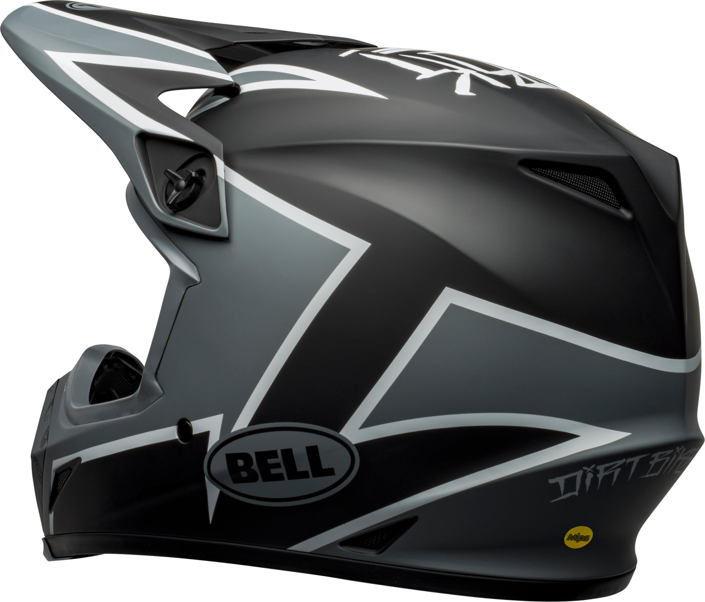 Bell Helmet MX-9 Mips (Twitch Matte Black/Gray/White)