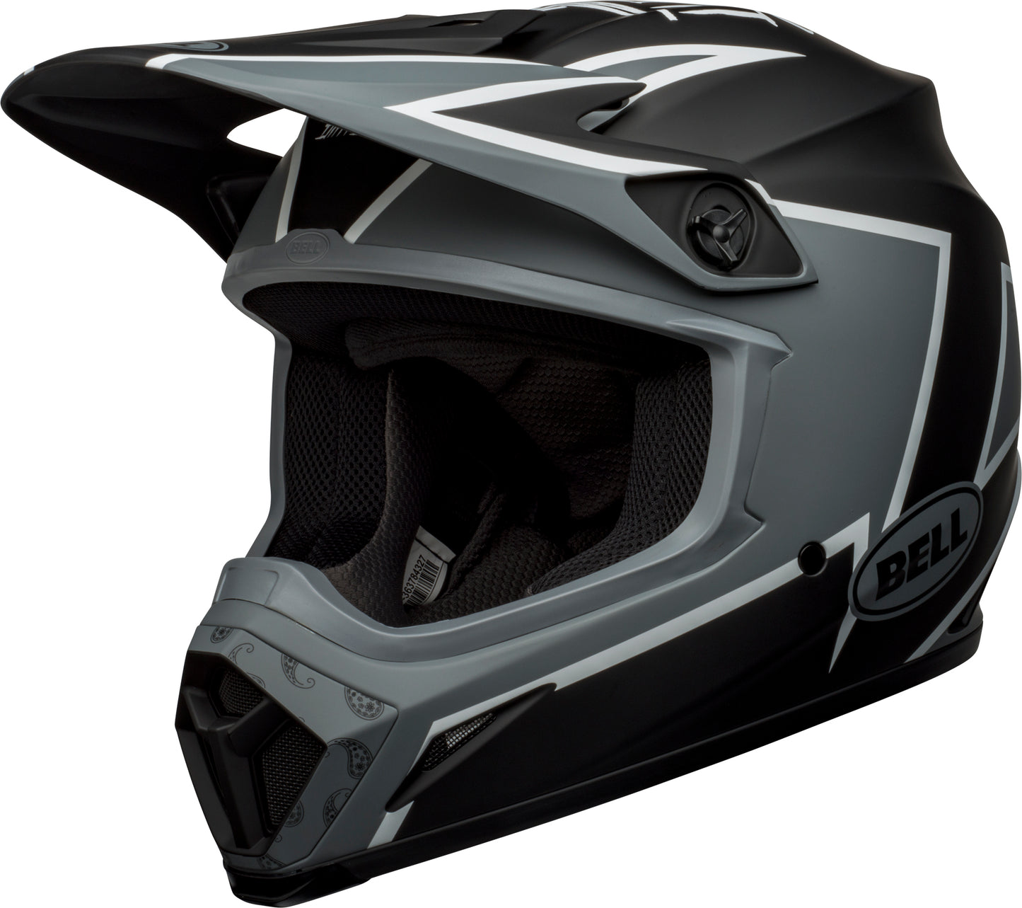 Bell Helmet MX-9 Mips (Twitch Matte Black/Gray/White)