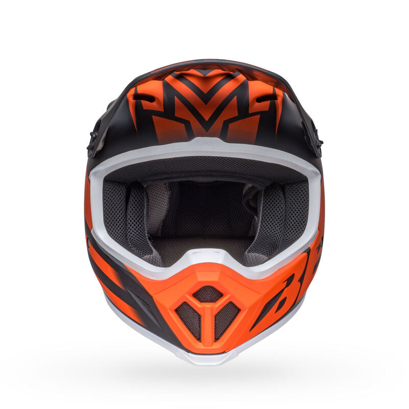 Bell Helmet MX-9 Mips (Disrupt Matte Black/Orange)
