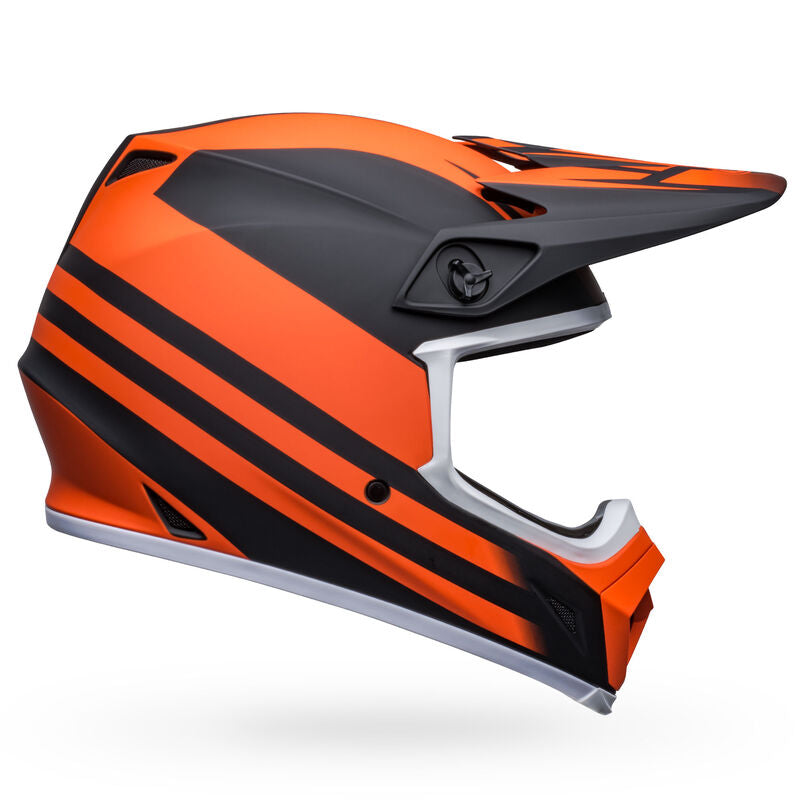 Bell Helmet MX-9 Mips (Disrupt Matte Black/Orange)