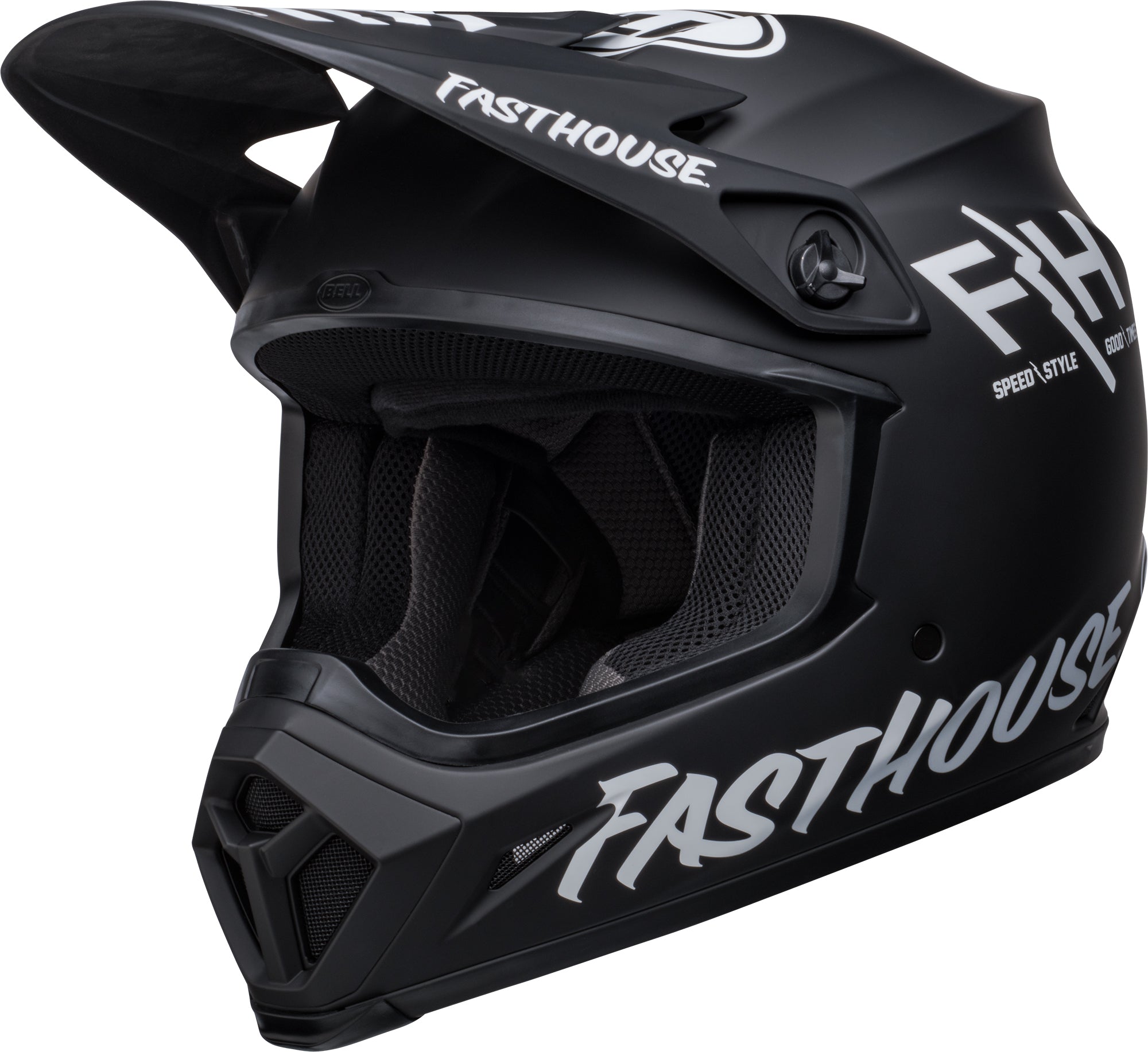 Bell Helmet MX-9 Mips (FH Prospect Matte Black/White) – Durian Bikers