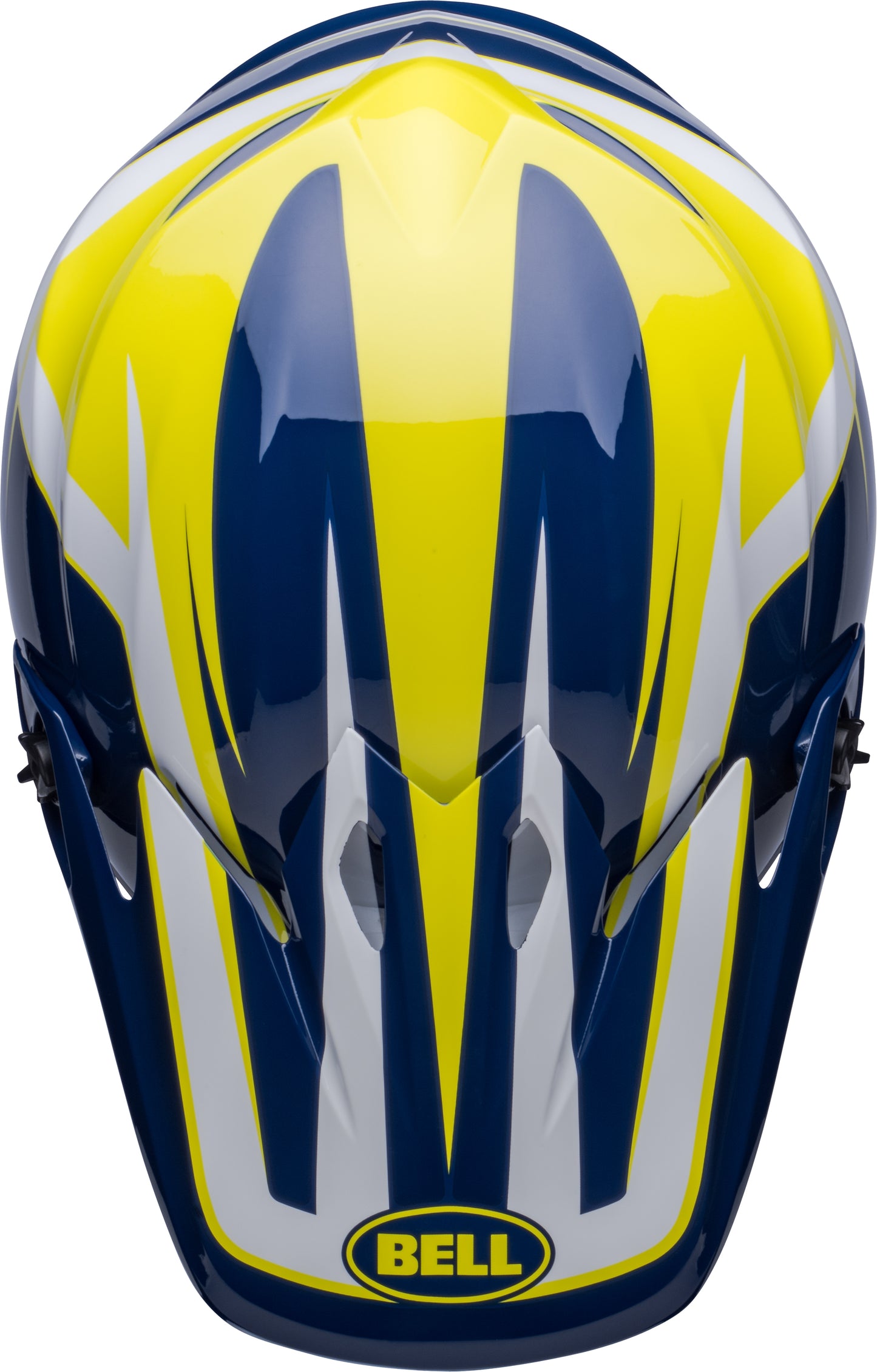 Bell Helmet MX-9 Mips (Spark Blue/Yellow)