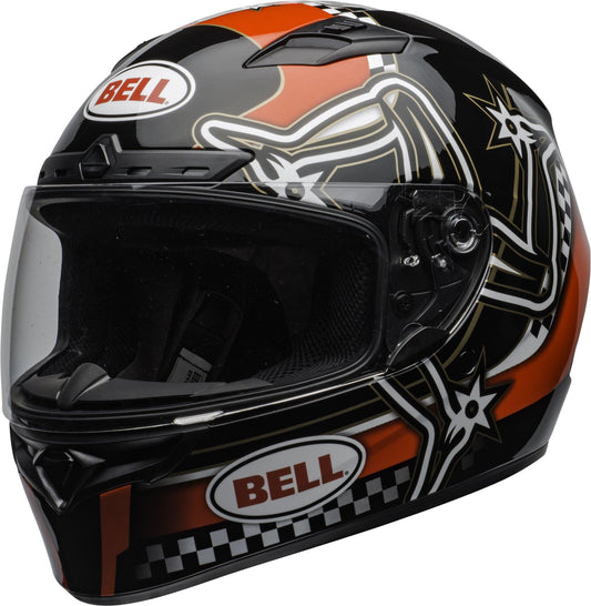 Bell Qualifier DLX MIPS (IOM 2020 Gloss Black/Red/White) - Durian Bikers