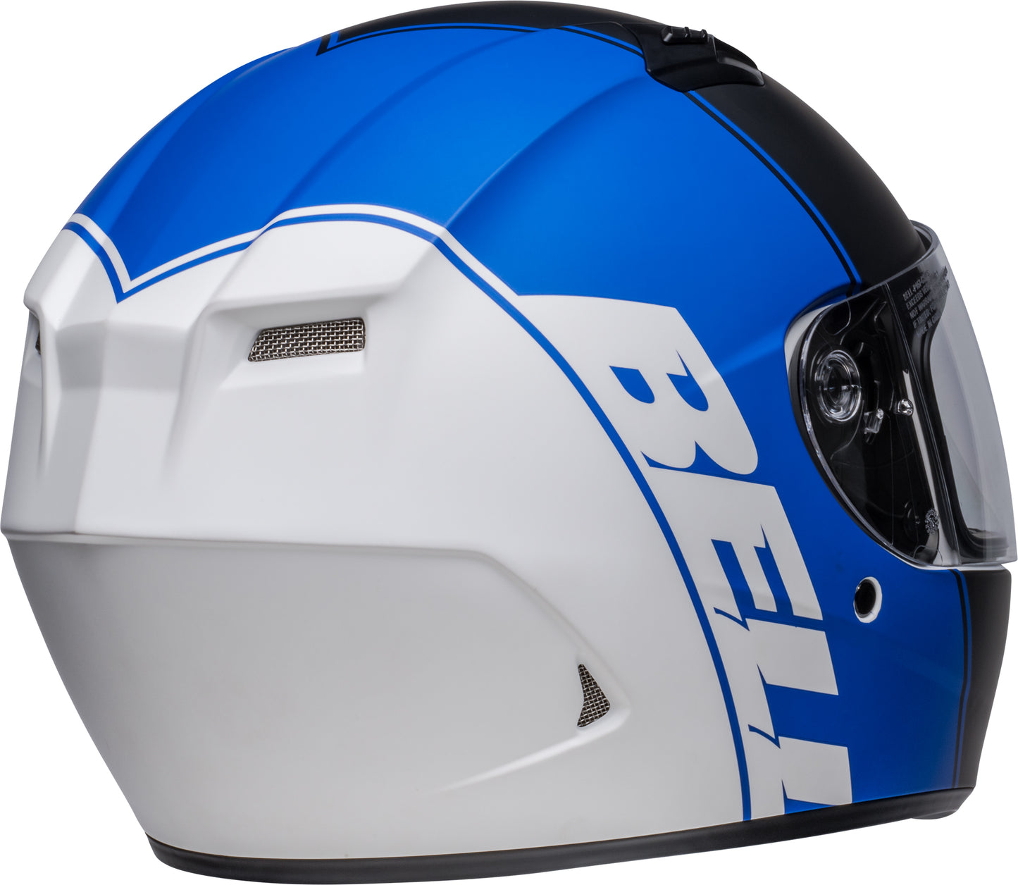 Bell Helmet Qualifier (Ascent Matte Black/Blue)