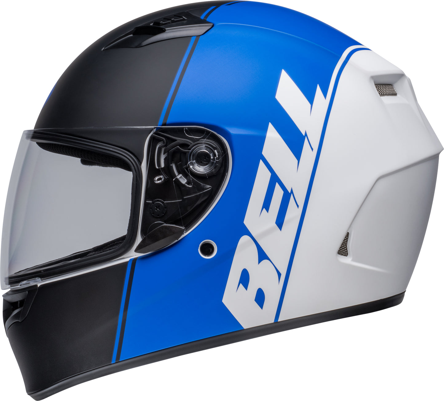 Bell Helmet Qualifier (Ascent Matte Black/Blue)