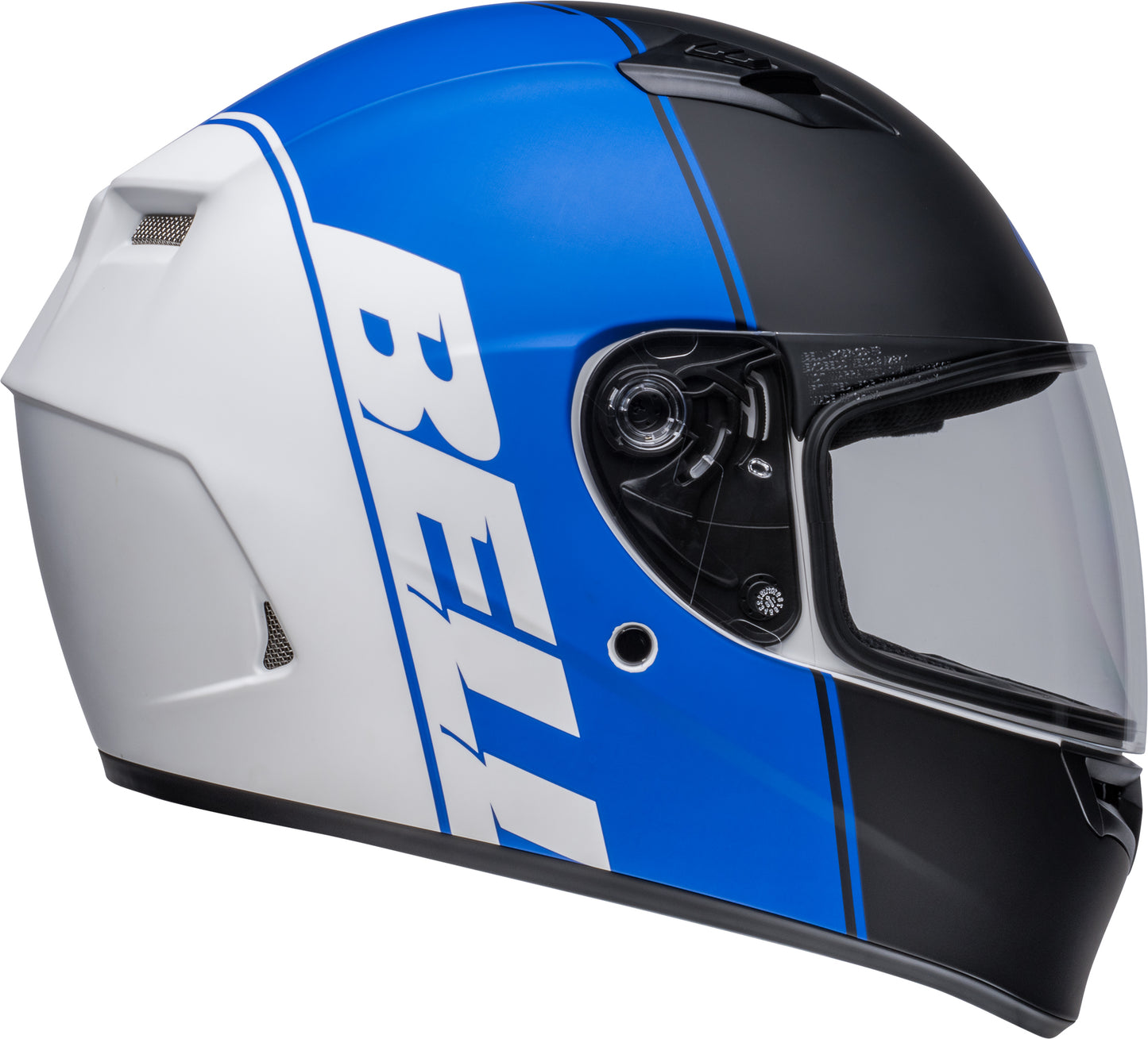 Bell Helmet Qualifier (Ascent Matte Black/Blue)
