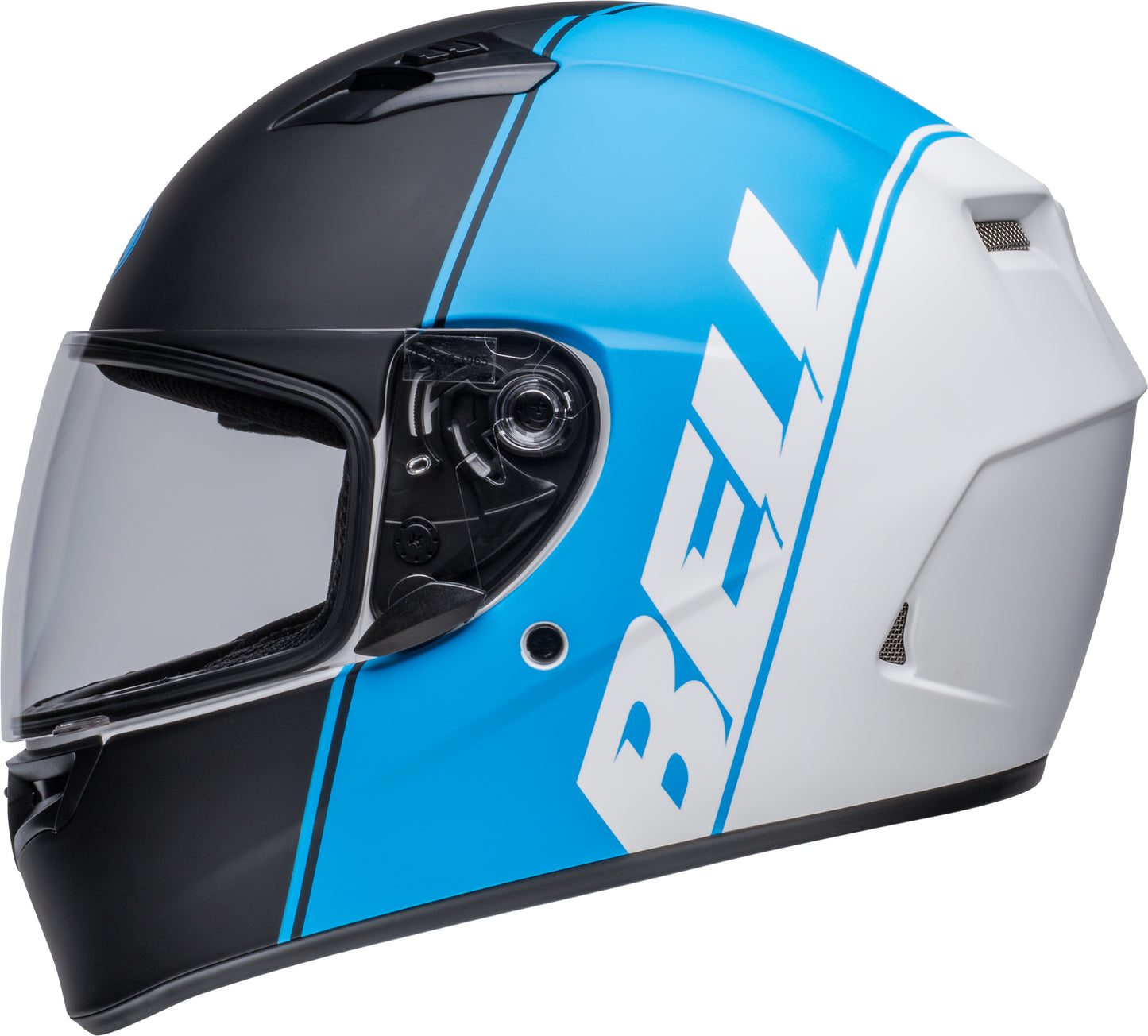 Bell Helmet Qualifier (Ascent Matte Black/Cyan)