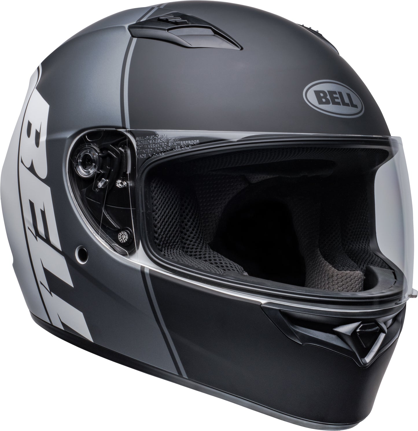Bell Helmet Qualifier (Ascent Matte Black/Grey)