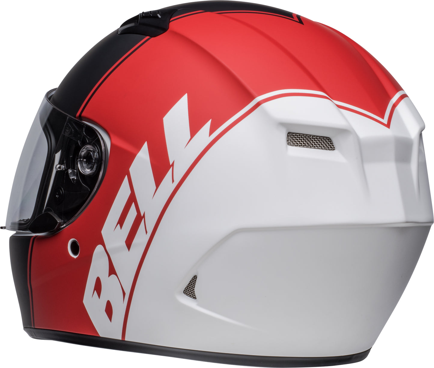 Bell Helmet Qualifier (Ascent Matte Black/Red)
