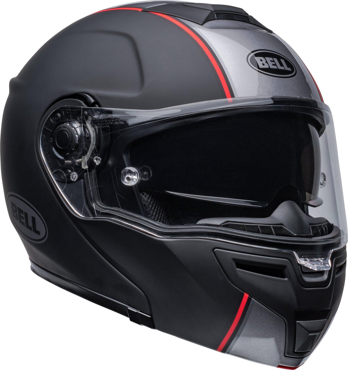 Bell SRT Modular (Hart Luck Jamo Matte/Gloss Black/Red) (PRE-ORDER) - Durian Bikers