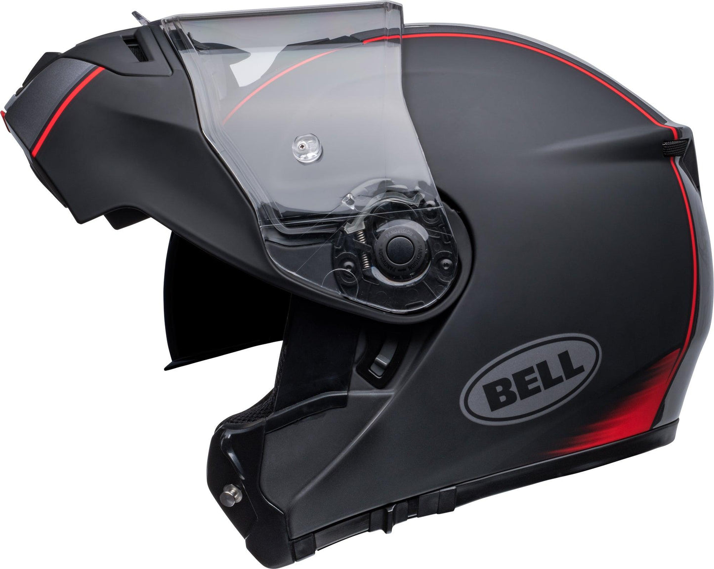 Bell SRT Modular (Hart Luck Jamo Matte/Gloss Black/Red) (PRE-ORDER) - Durian Bikers