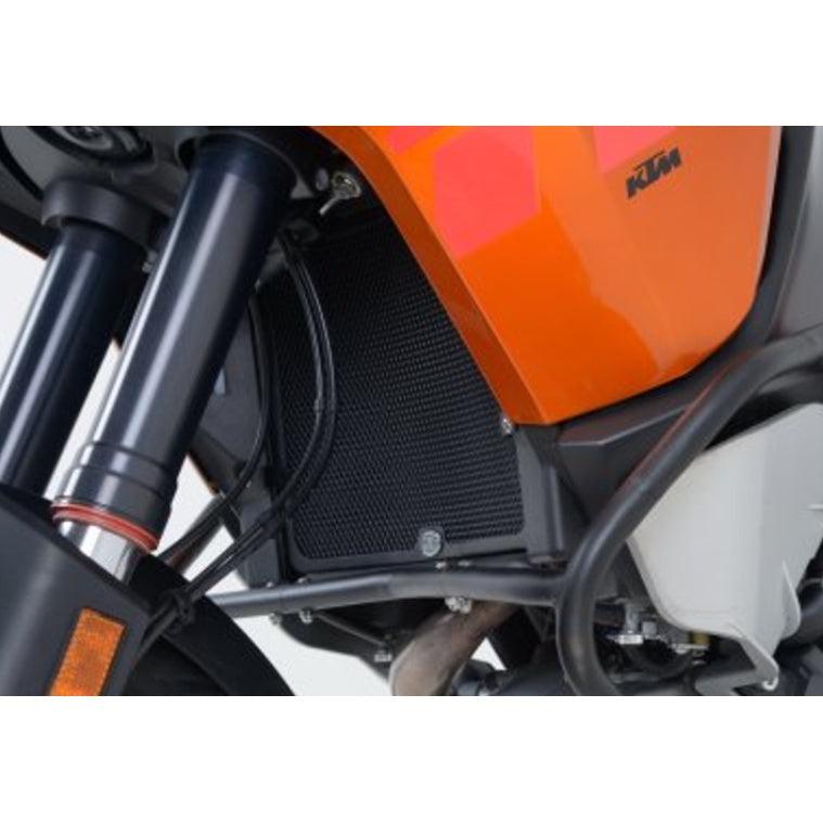 R&G Radiator Guards fits for KTM 1090 Adventure, 1190 Adventure & 1290 Super Adventure (RAD0148BK) - Durian Bikers