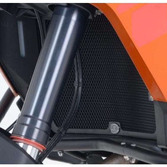 R&G Radiator Guards fits for KTM 1090 Adventure, 1190 Adventure & 1290 Super Adventure (RAD0148BK) - Durian Bikers