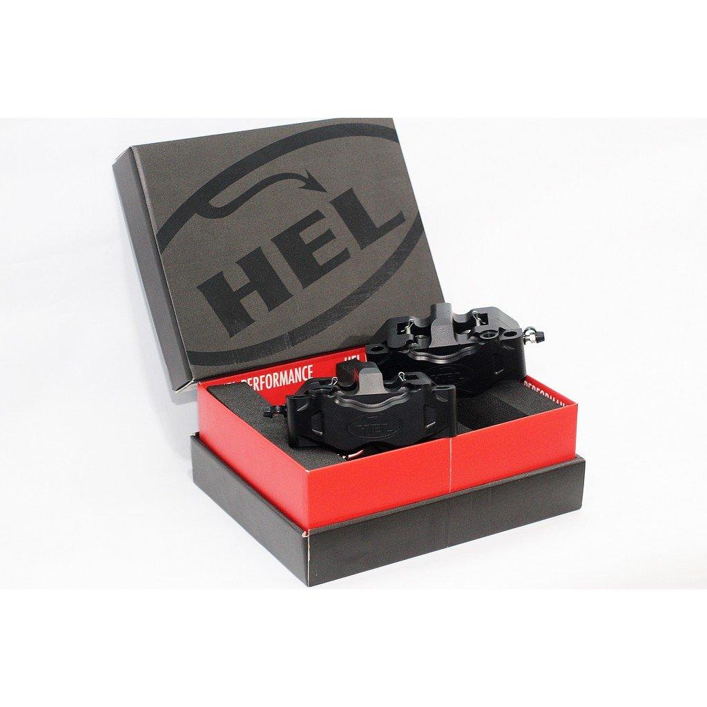 HEL Performance 4 Piston Radial Brake Calipers Kit (108mm Black) - Durian Bikers