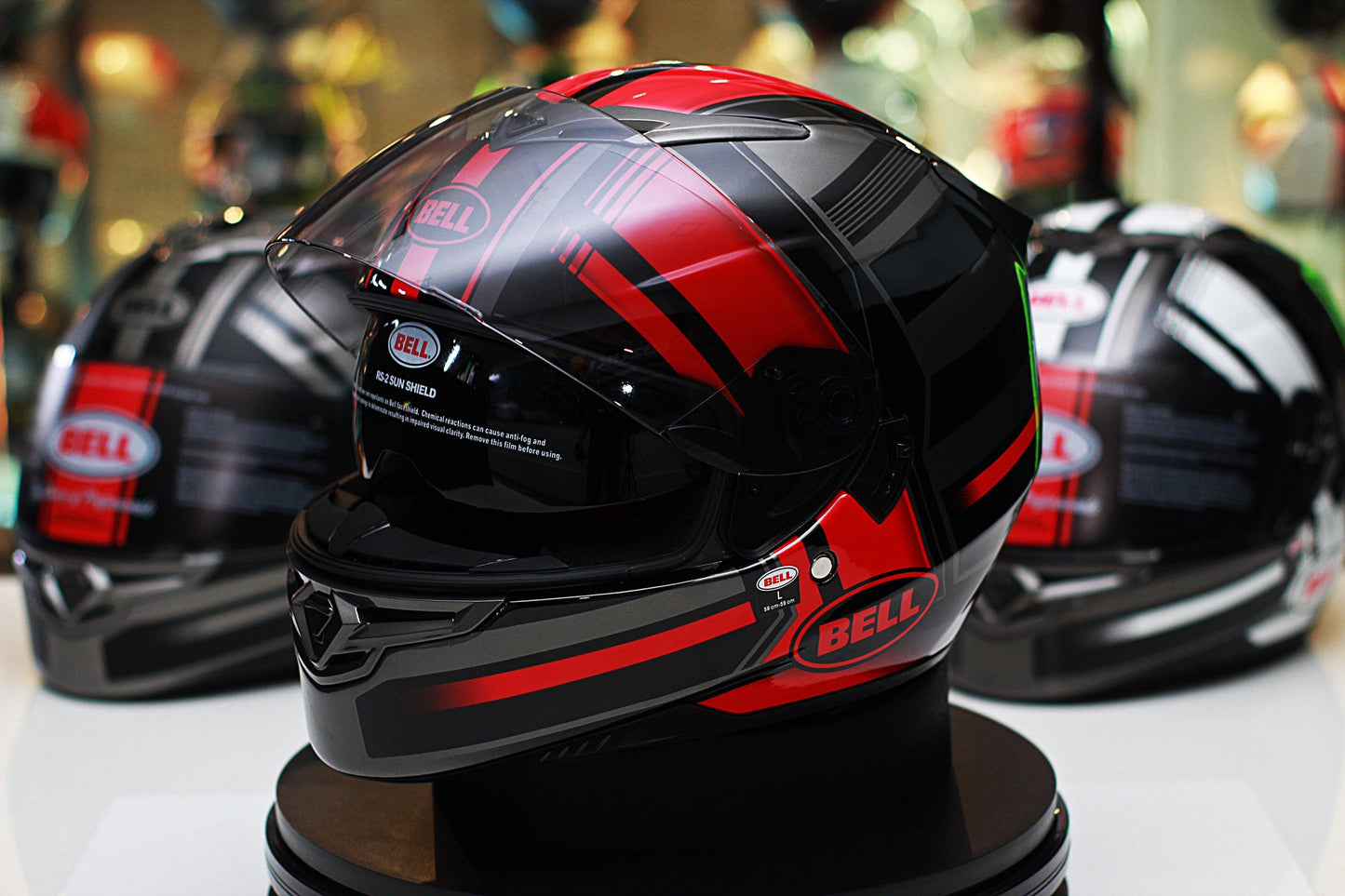 Bell RS-2 (Tactical Red/Black/Titanium) - Durian Bikers