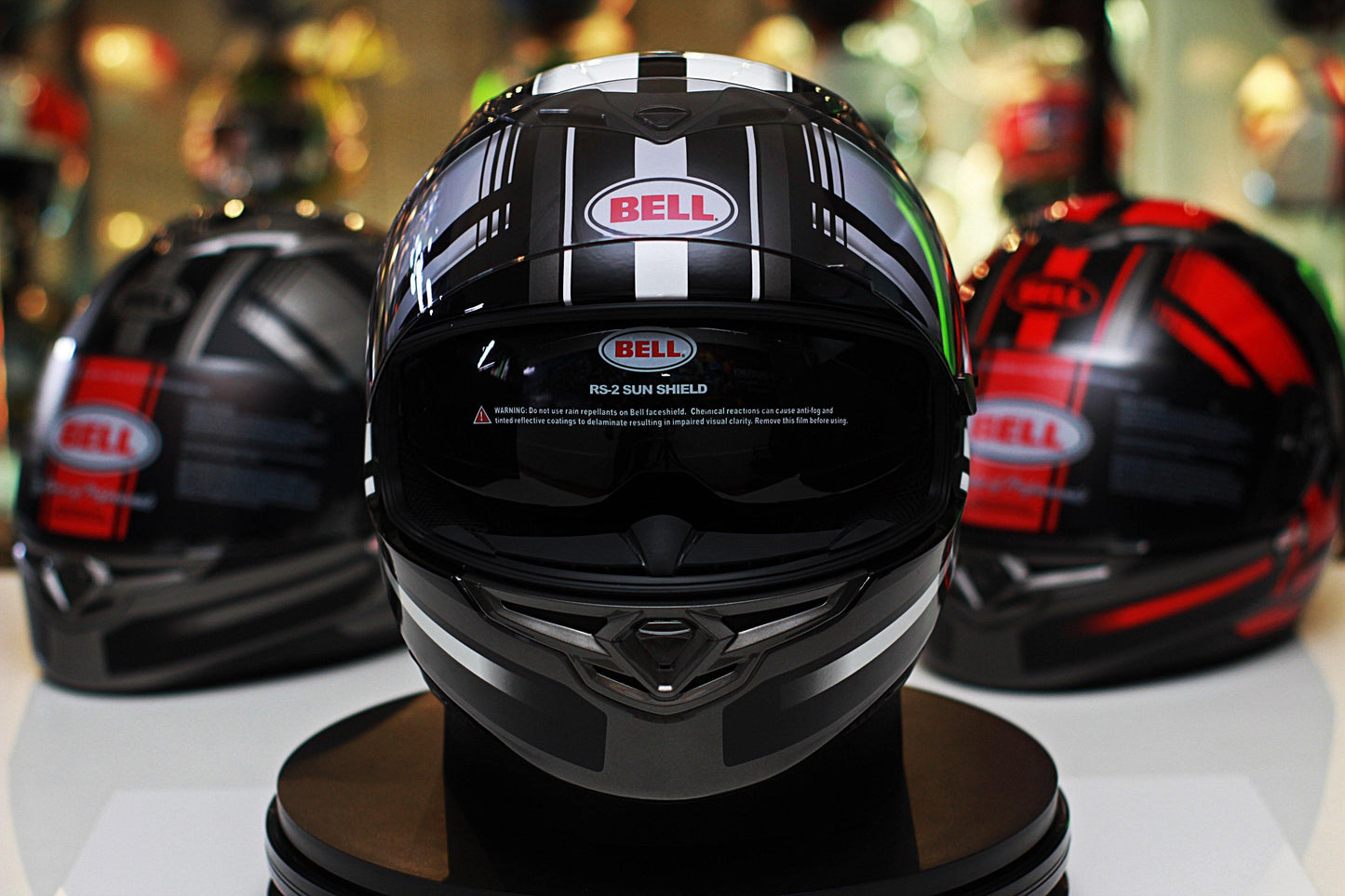 Bell RS-2 (Tactical White/Black/Titanium) - Durian Bikers