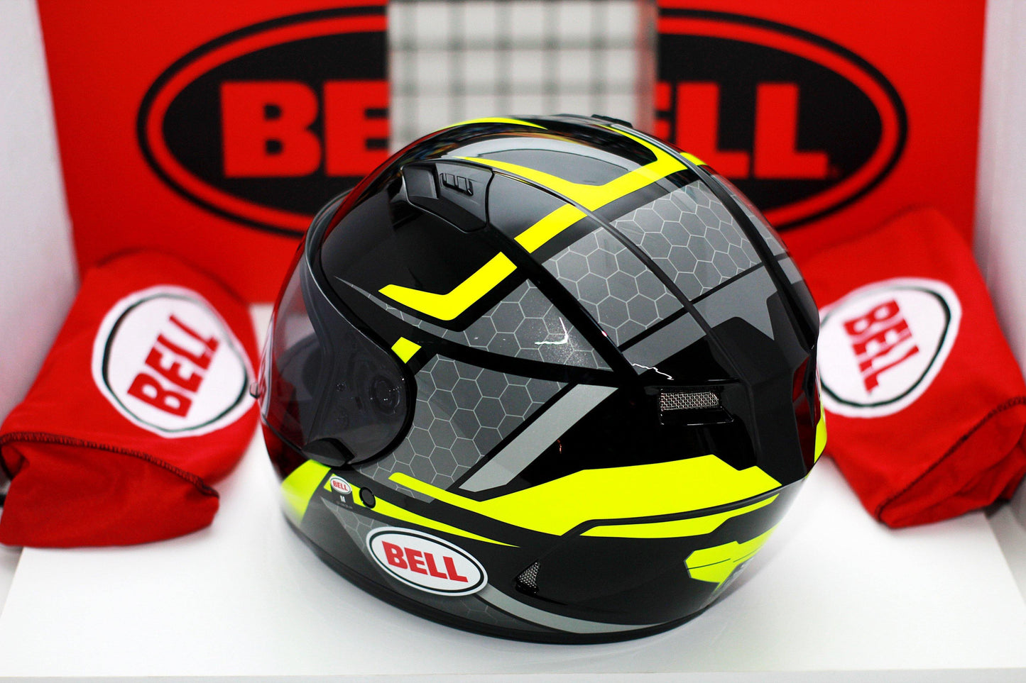 Bell Qualifier (Flare Gloss Black/Hi-Viz) - Durian Bikers